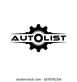 auto gear mechanics logo  design