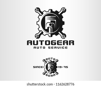 Auto Gear - Auto Service Logo