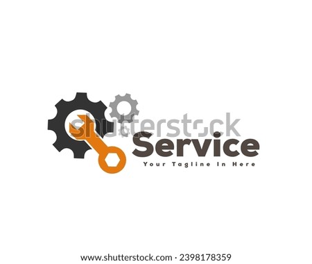 auto gear system service logo icon symbol design template illustration inspiration