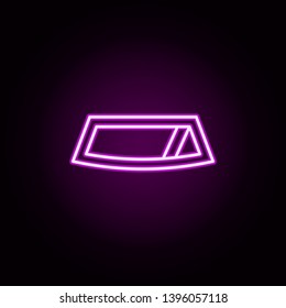 auto glass neon icon. Elements of auto workshop set. Simple icon for websites, web design, mobile app, info graphics