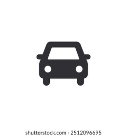 Auto icon. Car icon. Car toy. Car service. Toy shop. Retro car. Pictogram auto. Logo template. Children's toy. Vehicle silhouette.  Automobile sign. Motor vehicle icon. Motorcar. Automobile pictogram