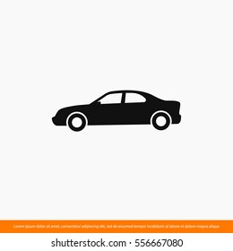 auto icon. One of set web icons