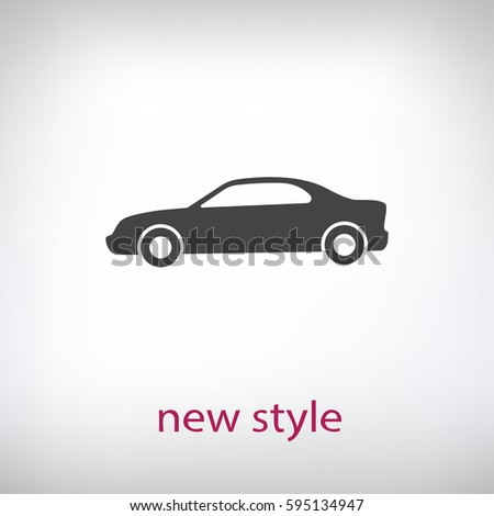 auto icon. One of set web icons