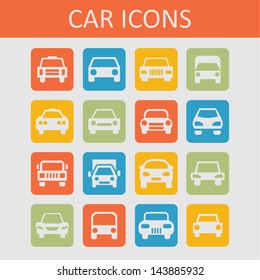 Auto icon set