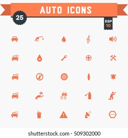 auto icon set