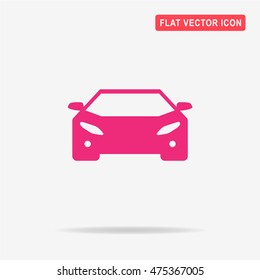 Auto icon. Vector concept illustration for design.