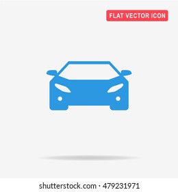 Auto icon. Vector concept illustration for design.