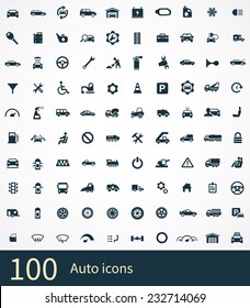 auto Icons Vector set