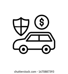  Auto Insurance Vector illustration. EPS 10