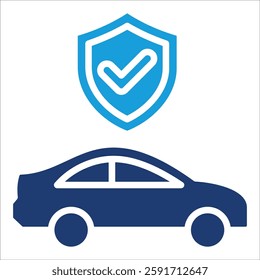 Auto Insurancen Icon Element For Design