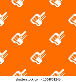Auto key pattern vector orange for any web design best