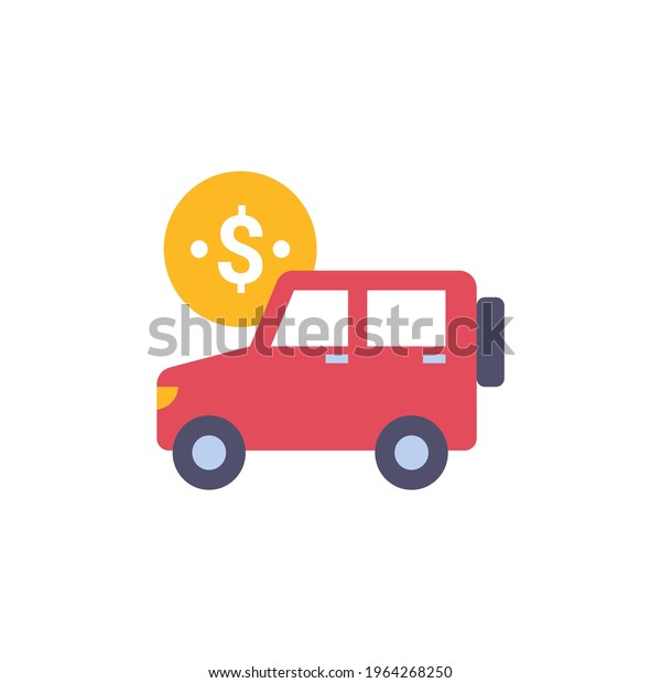 Auto Loan icon in vector.\
Logotype