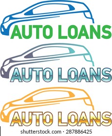 Auto Loan Vector