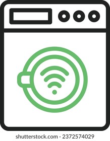 Auto Machine icon vector image. Suitable for mobile application web application and print media.