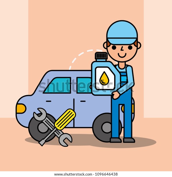 auto mechanic engine oil wrench screwdriver\
tool service maintenance