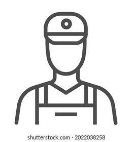 Automechanisches Symbol, viereckiges Vektorsymbol.