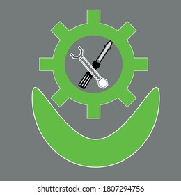 Auto mechanic related icons,vector tools.