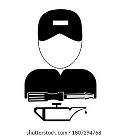 Auto mechanic related icons,vector tools.