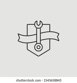 Auto mechanic service. Mechanic service logo set. Repair service auto mechanic logos. Car vintage vector logo set.  Vector illustration.