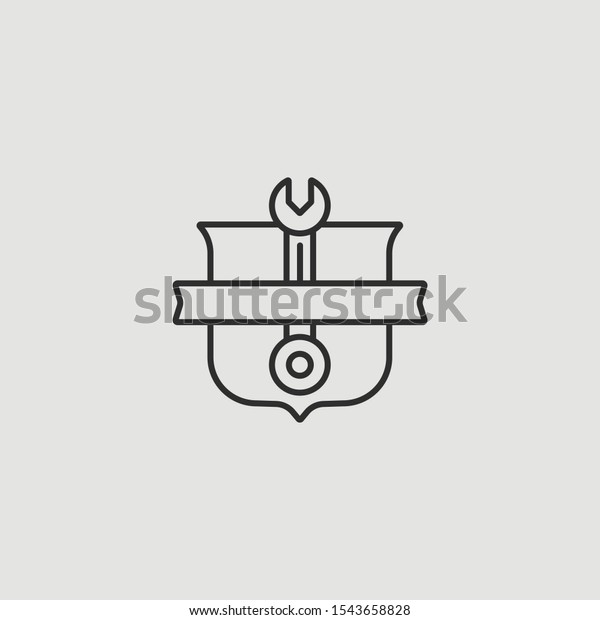 Auto mechanic service. Mechanic service
logo set. Repair service auto mechanic logos. Car vintage vector
logo set.  Vector
illustration.