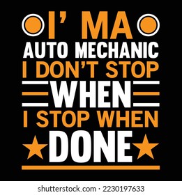 AUTO MECHANIC T SHIRT DESIGN, MUG DESIGN, YOU CAN USE IT FOR OTHER PURPOSES,