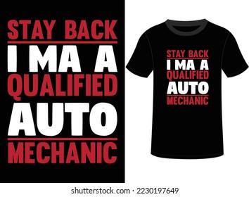 AUTO MECHANIC T SHIRT DESIGN, MUG DESIGN, YOU CAN USE IT FOR OTHER PURPOSES,