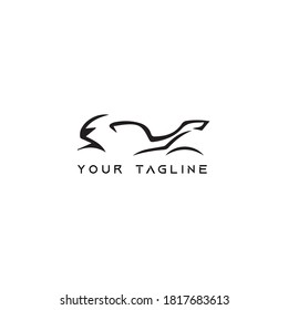 vector de diseño de logotipo para motocicletas automáticas