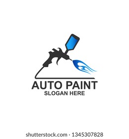 auto paint logo template svg