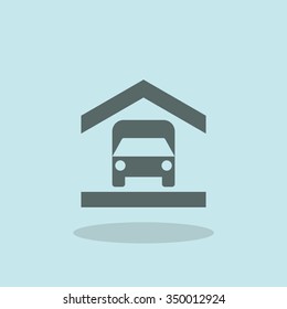 Auto parking icon