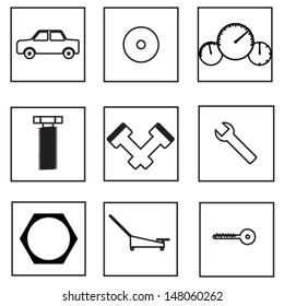 Auto parts icon