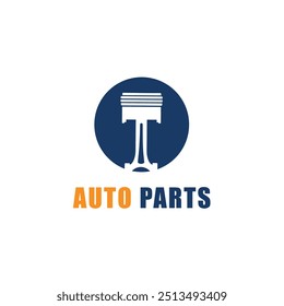 Auto Parts Logo Vector Technology Piston