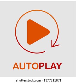 auto play logo