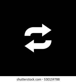 auto play outline icon, isolated, white background