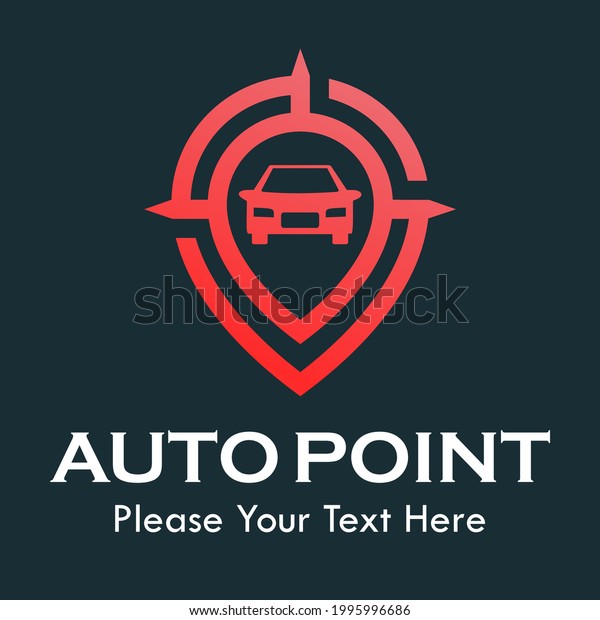 Auto point logo template\
illustration