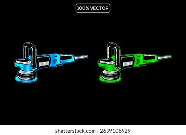  auto polish detailing logo design template. Auto detailing polish car machine logo