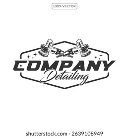  auto polish detailing logo design template logo vector 
