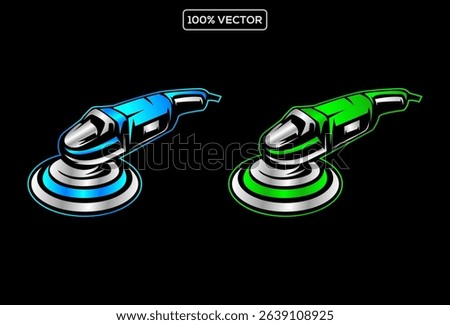 auto polish detailing logo design template. Auto detailing polish