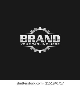 auto power gear logo template