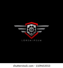 Auto Protection Letter Q Icon Design Logo