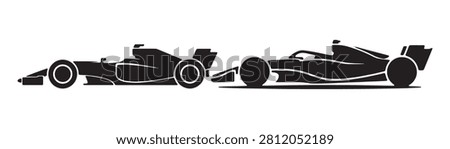 Auto racing, competitive sport, speed, advanced technology vehicles, formula cars. High performance transport.