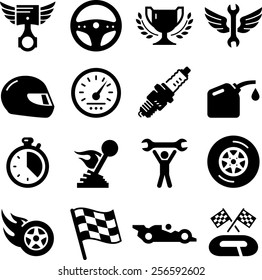 Auto Racing Icons