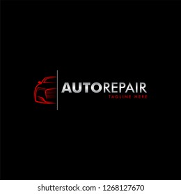 auto repair car logo