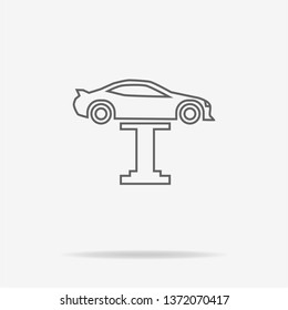 Auto repair icon. Vector concept illustration for design.