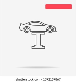 Auto repair icon. Vector concept illustration for design.