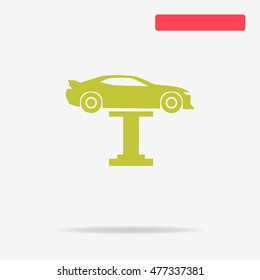 Auto repair icon. Vector concept illustration for design.