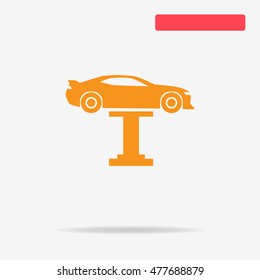 Auto repair icon. Vector concept illustration for design.
