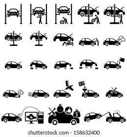 Auto repair Icons