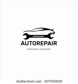 Auto Repair Logo Design Template Element. Vector Logotype