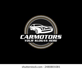 Automatisch reparieren Logo Vorlage Design Vektorillustration