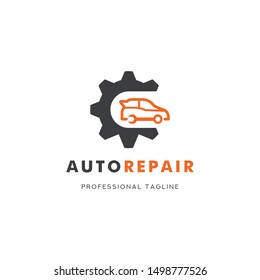 Auto Repair Logo Vector Icon Template Design illustration